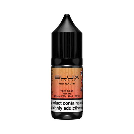 Elux Legend Nic Salt 10mg (TIGER BLOOD)