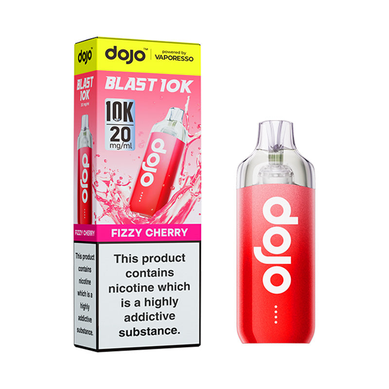 Dojo Blast 10K Big Puff Devices (FIZZY CHERRY)