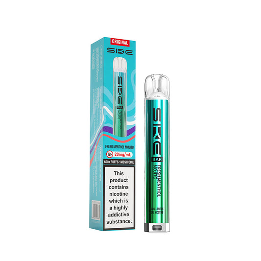 SKE Bar 600 Prefilled Pod Kit (FRESH MENTHOL MOJITO)