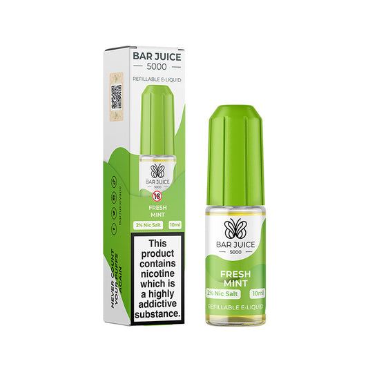 Bar Juice 5000 Nic Salt 10mg Fresh Mint