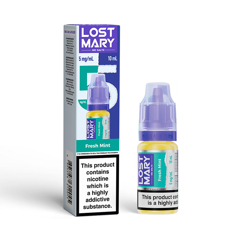 Lost Mary Nic Salt 5mg (FRESH MINT)