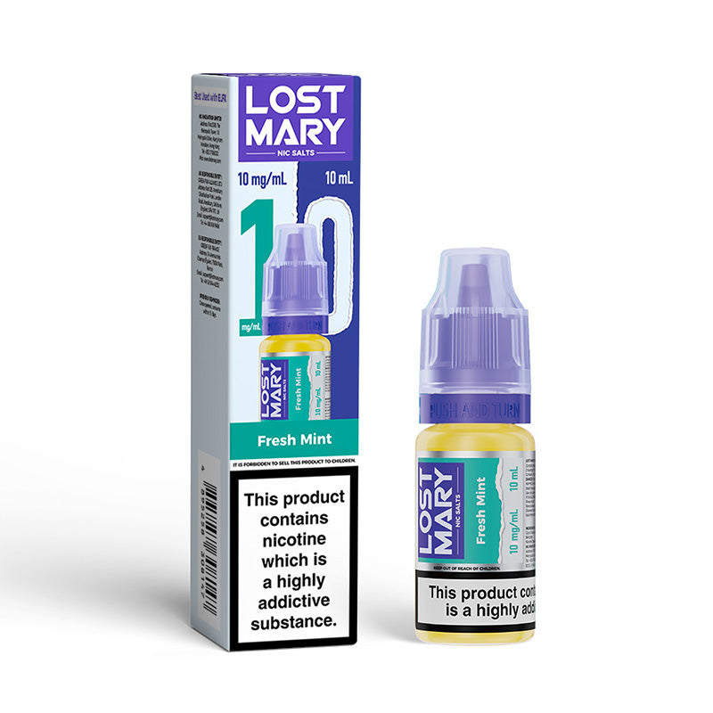 Lost Mary Nic Salt 10mg (FRESH MINT)