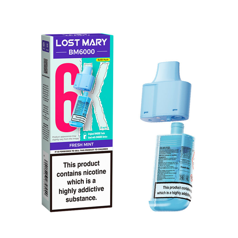 Lost Mary BM6000 Replaceable Pod (FRESH MINT)