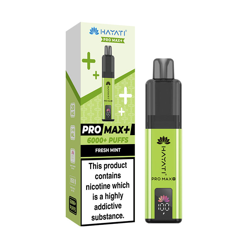 Hayati Pro Max+ 6K Prefilled Pod Kit Fresh Mint