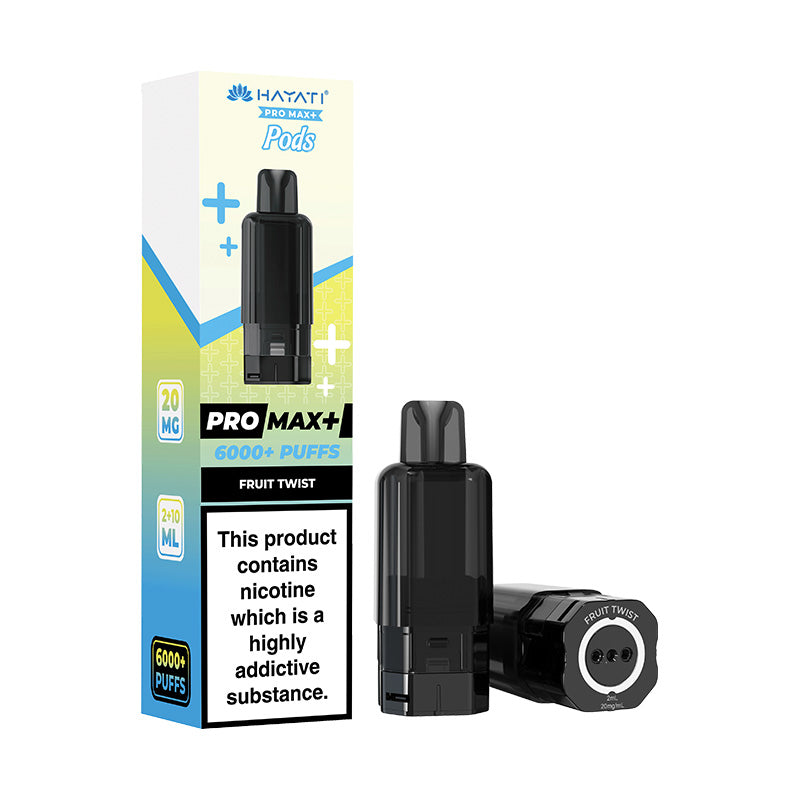 Hayati Pro Max+ 6K Prefilled Replacement Pods Fruit Twist