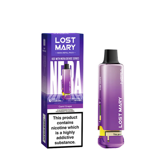 Lost Mary Nera 15K 20mg Prefilled Pods (GAMI GRAPE)