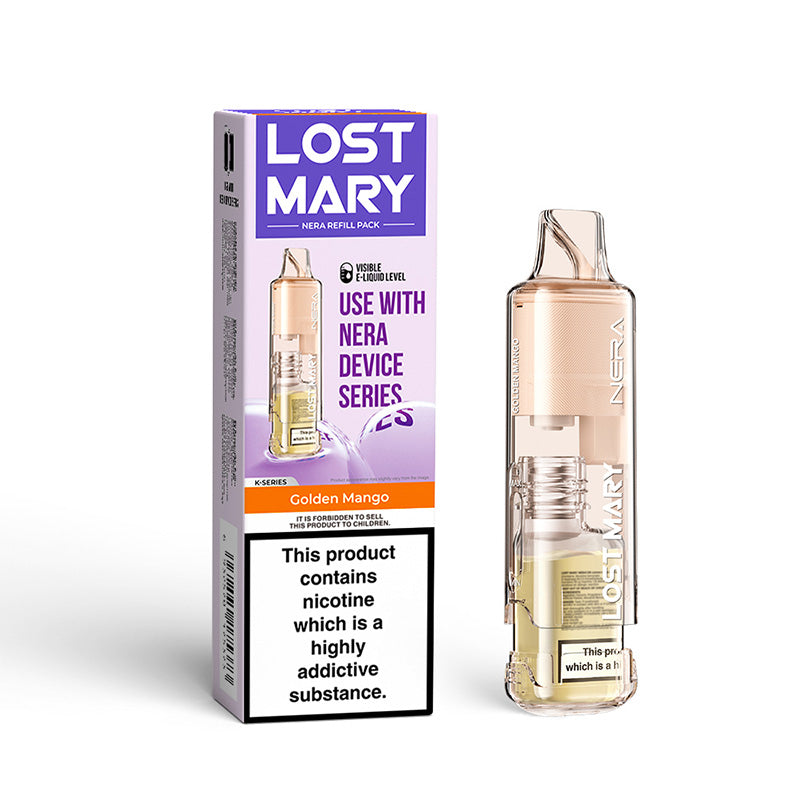 Lost Mary Nera 15K Pureview 20mg Prefilled Pod (GOLDEN MANGO)