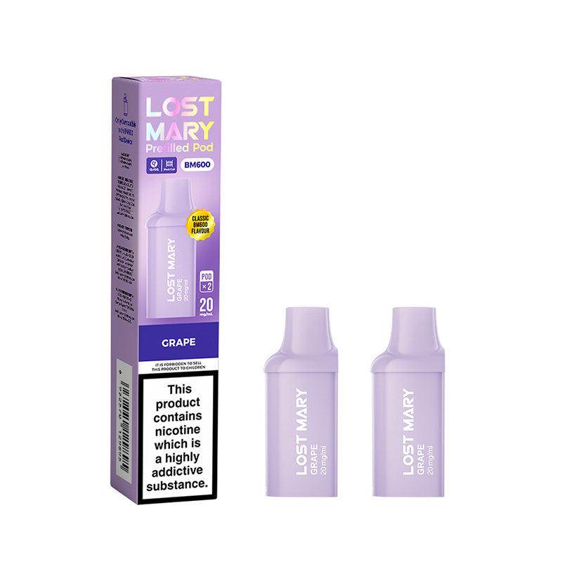 Lost Mary BM600 Prefilled Pods (GRAPE)