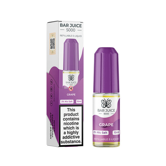 Bar Juice 5000 Nic Salt 20mg Grape