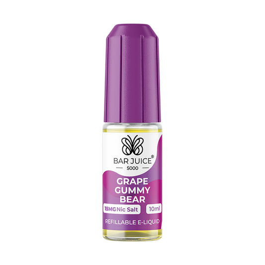 Bar Juice 5000 Nic Salt 15mg Grape Gummy Bear