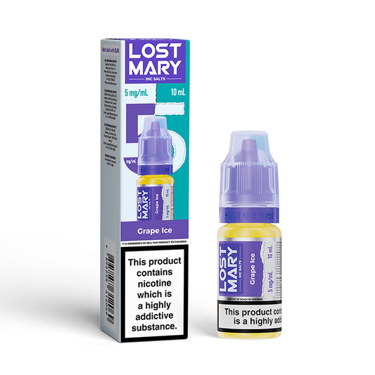 Lost Mary Nic Salt 5mg (GRAPE ICE)