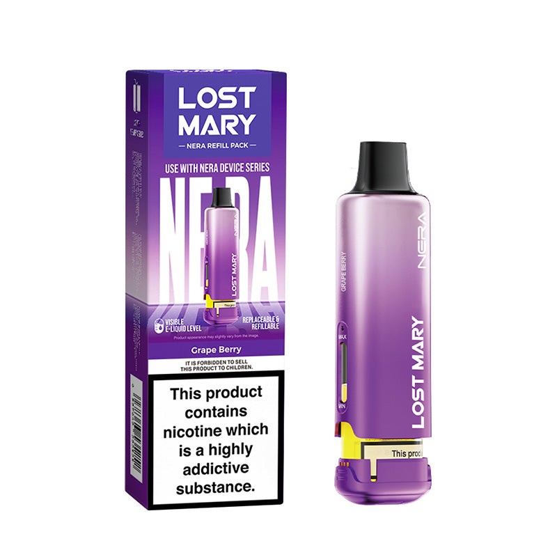 Lost Mary Nera 15K 20mg Prefilled Pod (GRAPE BERRY)