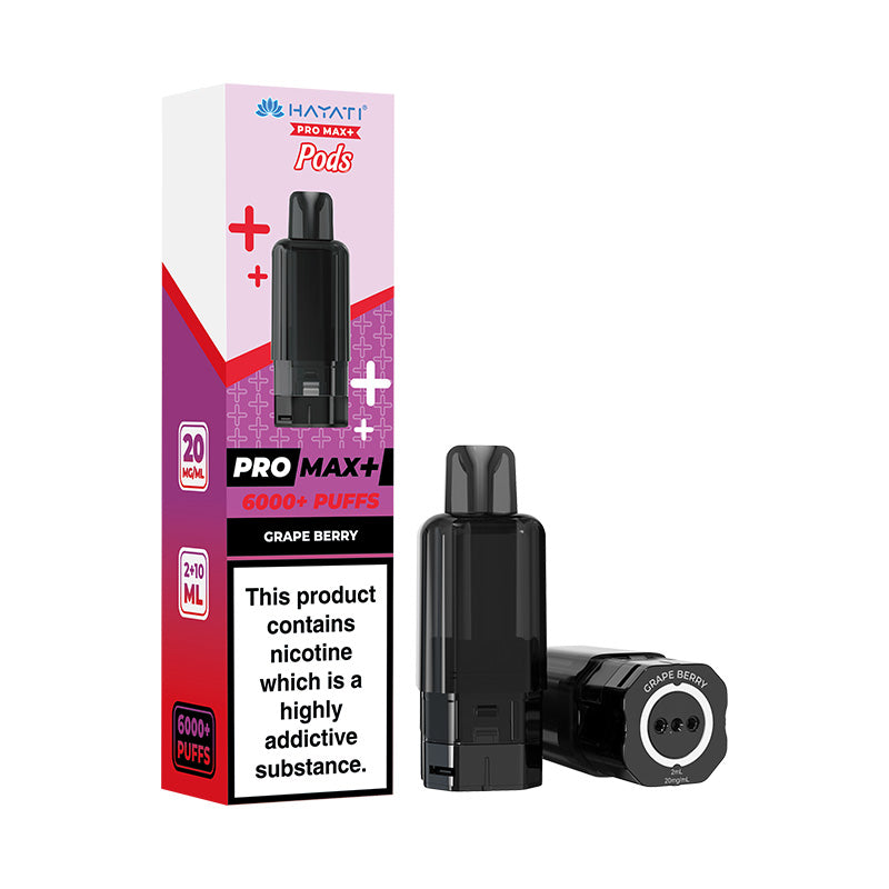 Hayati Pro Max+ 6K Prefilled Replacement Pods Grape Berry