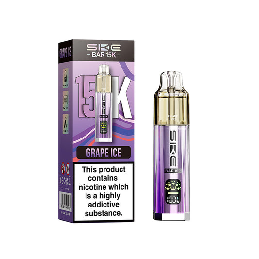 SKE Bar 15K Prefilled Pod Kit (GRAPE ICE)