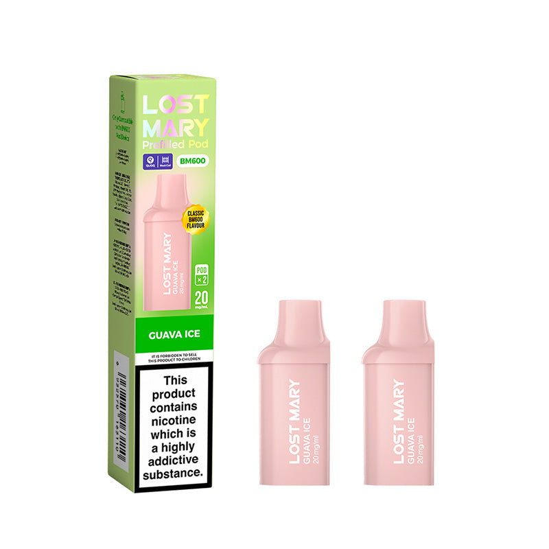 Lost Mary BM600 Prefilled Pods (GUAVA ICE)