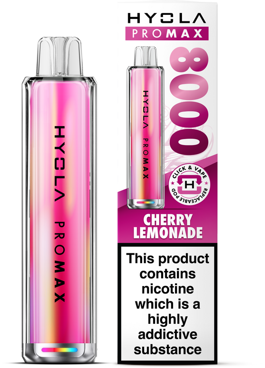Hyola Pro Max 8000 Prefilled Pod Kit (Cherry Lemonade)