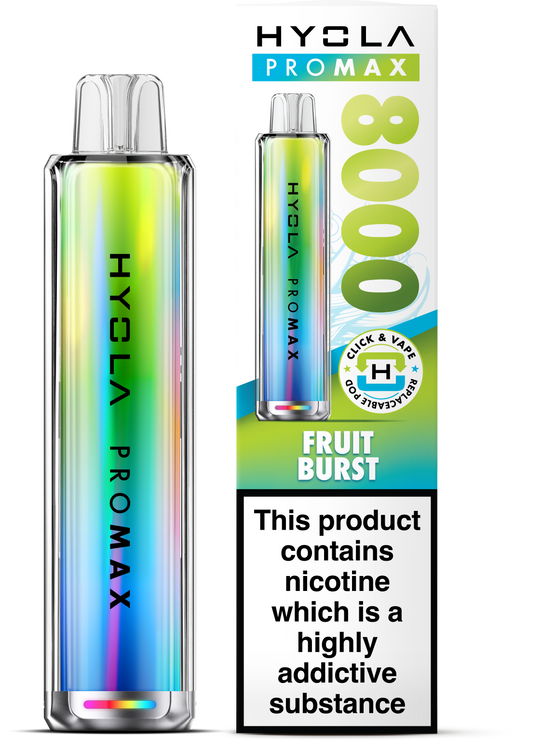 Hyola Pro Max 8000 Prefilled Pod Kit (Fruit Burst)