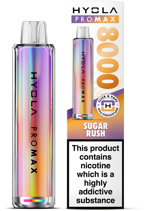 Hyola Pro Max 8000 Prefilled Pod Kit (Sugar Rush)