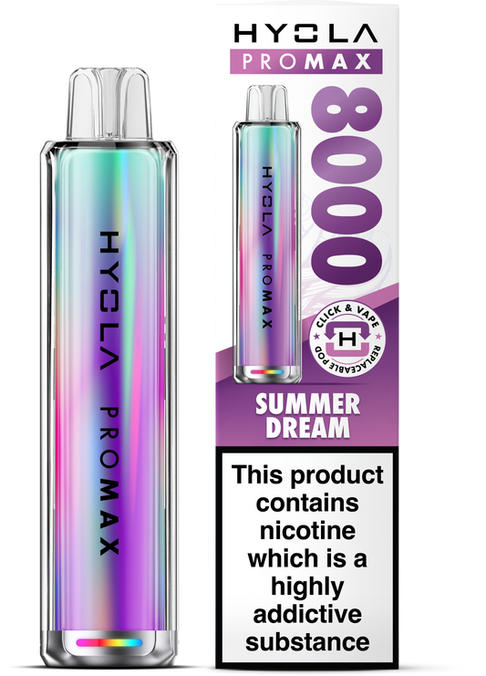 Hyola Pro Max 8000 Prefilled Pod Kit (Summer Dream)