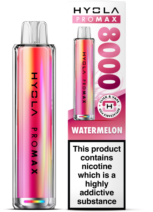 Hyola Pro Max 8000 Prefilled Pod Kit (Watermelon)
