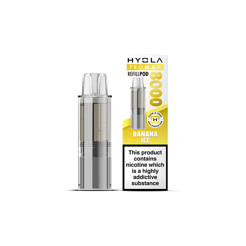 Hyola Pro Max 8000 Prefilled Pod Banana Ice