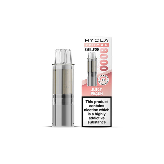 Hyola Pro Max 8000 Prefilled Pod Juicy Peach