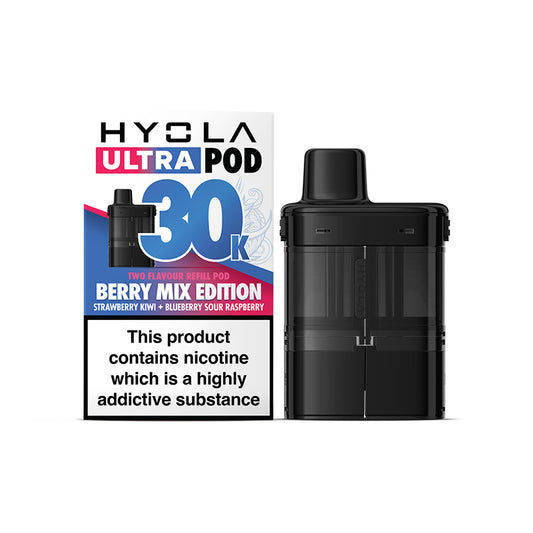 Hyola Ultra 30K Prefilled Pods Berry Mix Edition