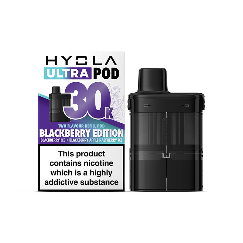 Hyola Ultra 30K Prefilled Pods Blackberry Edition