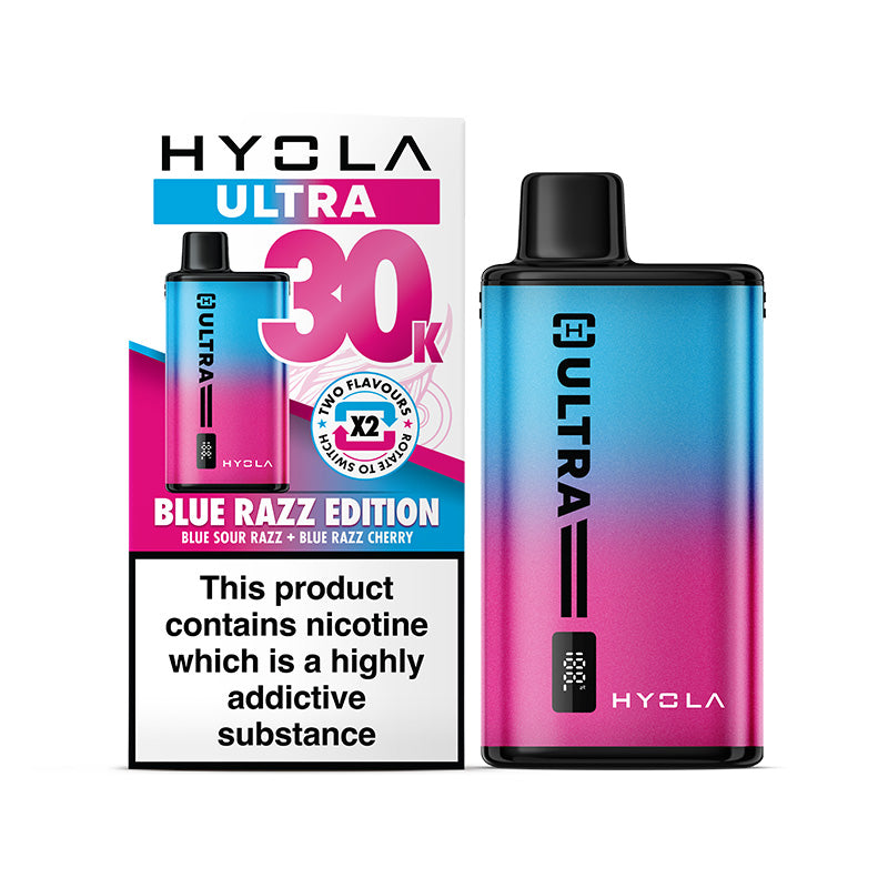 Hyola Ultra 30K Prefilled Pod Kit Blue Razz Edition