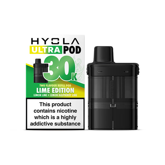 Hyola Ultra 30K Prefilled Pods Lime Edition
