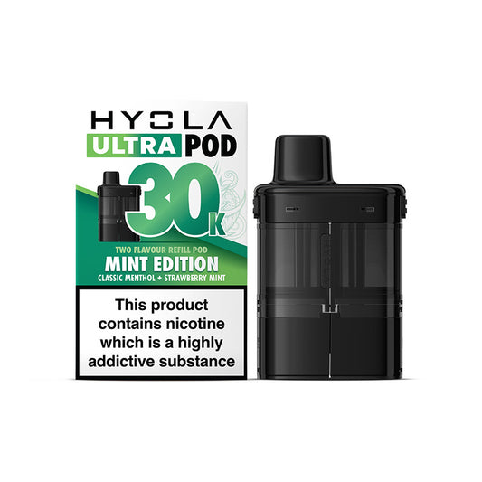Hyola Ultra 30K Prefilled Pods Mint Edition