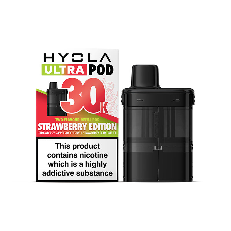 Hyola Ultra 30K Prefilled Pods Strawberry Edition