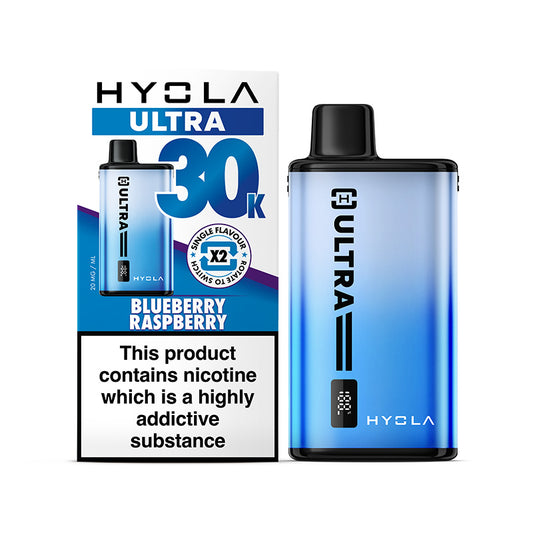 Hyola Ultra 30K Prefilled Pod Kit Blueberry Raspberry