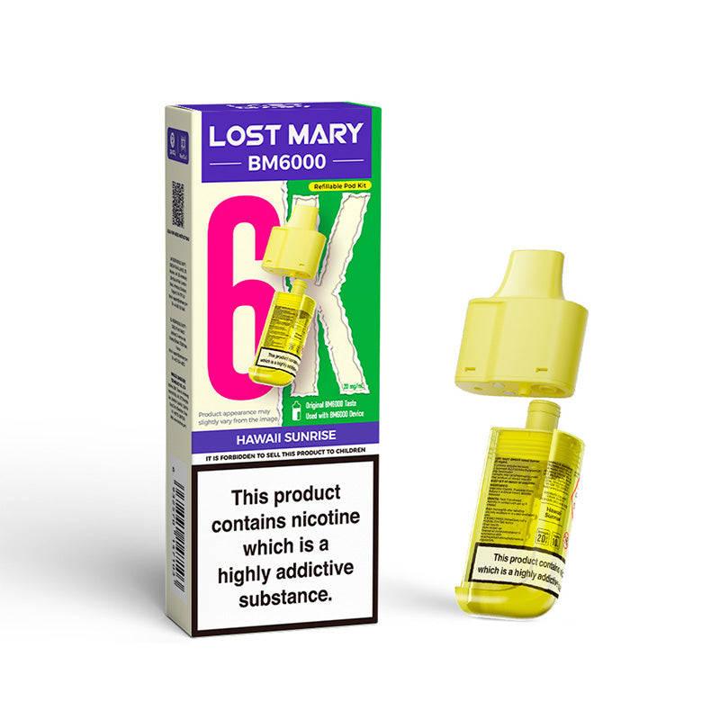 Lost Mary BM6000 Replaceable Pod (HAWAII SUNRISE)