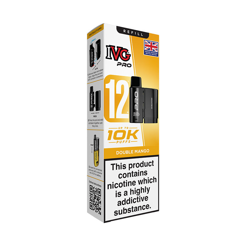 IVG Pro 12 20mg Prefilled Pod (DOUBLE MANGO)