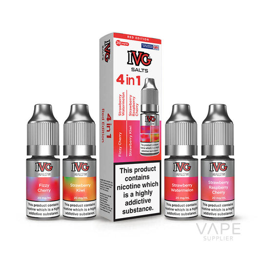 20mg 4 in 1 Nic Salts (RED EDITION)