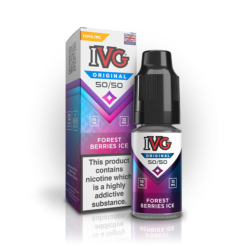 IVG 50/50 Freebase 12mg (FOREST BERRIES ICE)