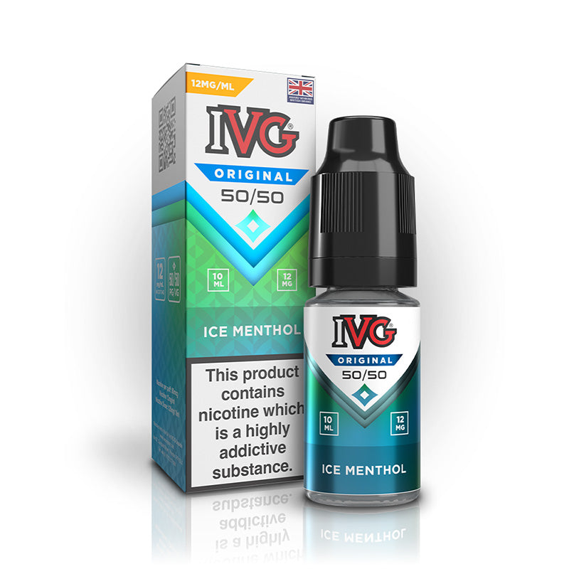 IVG 50/50 Freebase 12mg (ICE MENTHOL)