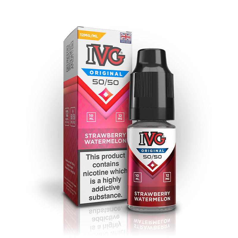 IVG 50/50 Freebase 12mg (STRAWBERRY WATERMELON)