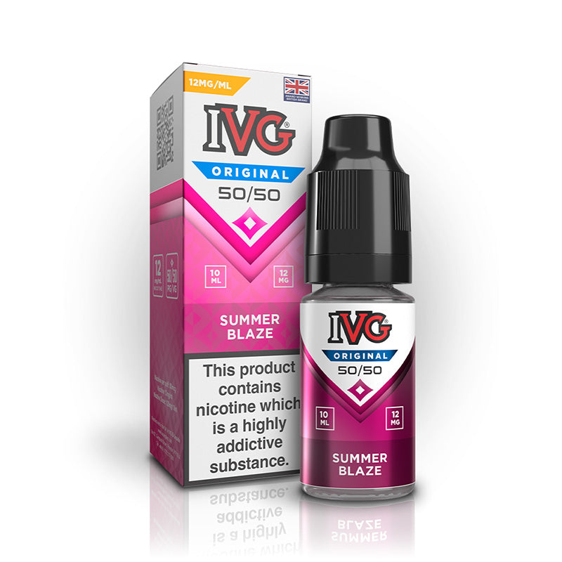 IVG 50/50 Freebase 12mg (SUMMER BLAZE)