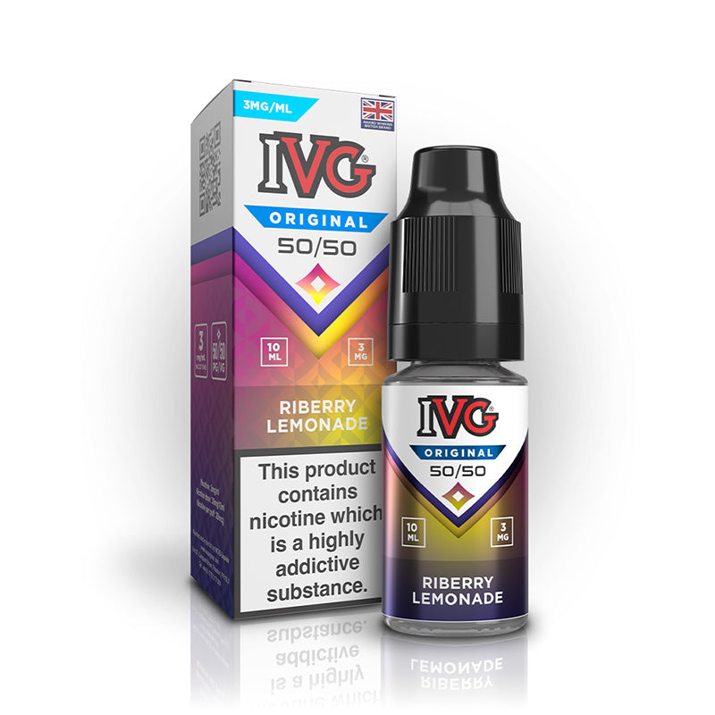 IVG 50/50 Freebase 3mg (RIBERRY LEMONADE)
