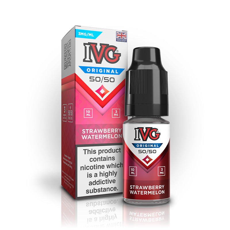 IVG 50/50 Freebase 3mg (STRAWBERRY WATERMELON)