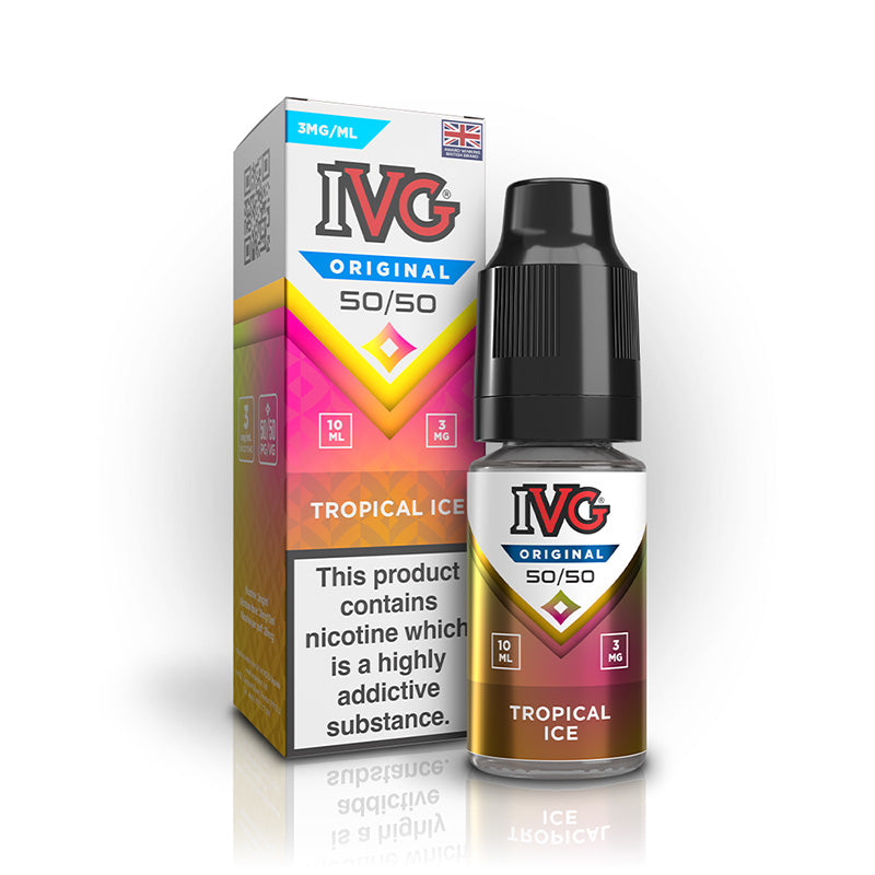 IVG 50/50 Freebase 3mg (TROPICAL ICE)