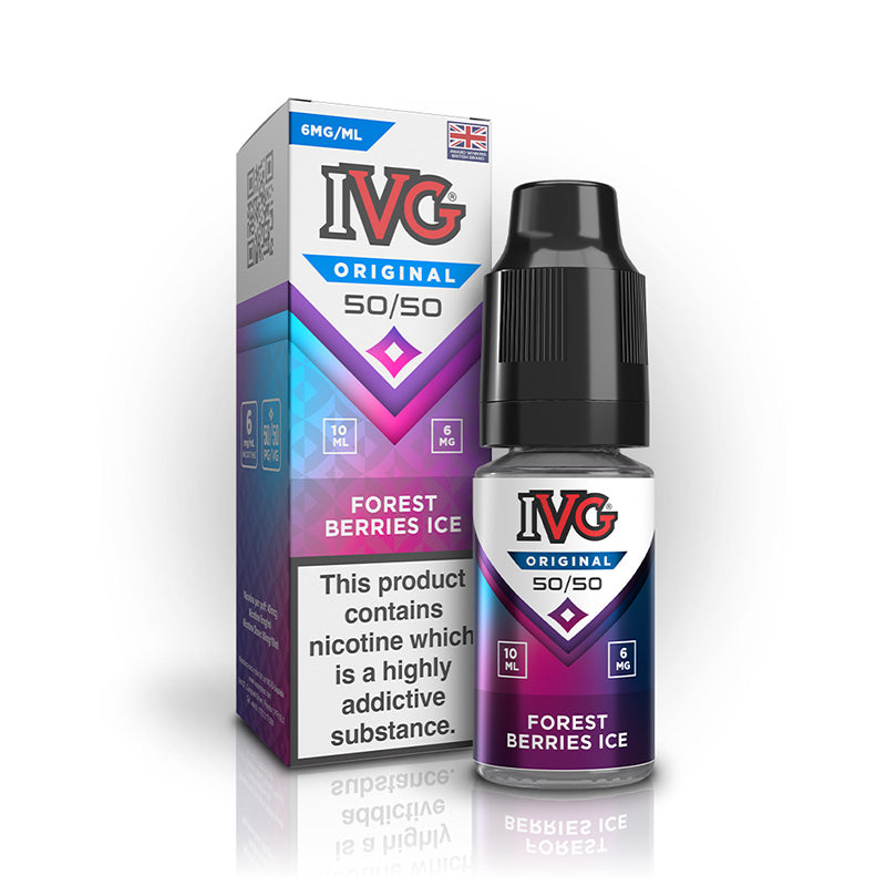 IVG 50/50 Freebase 6mg (FOREST BERRIES ICE)