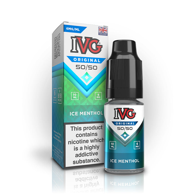 IVG 50/50 Freebase 6mg (ICE MENTHOL)