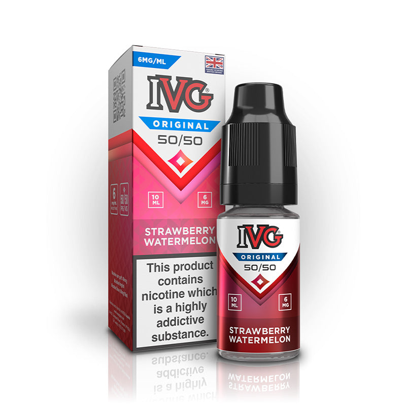 IVG 50/50 Freebase 6mg (STRAWBERRY WATERMELON)