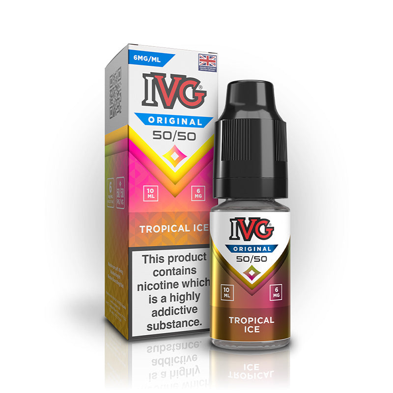 IVG 50/50 Freebase 6mg (TROPICAL ICE)