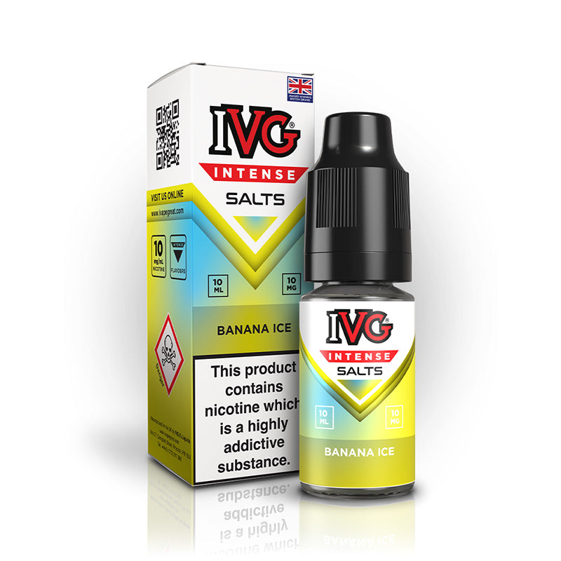 IVG Intense Nic Salt 10mg (BANANA ICE)