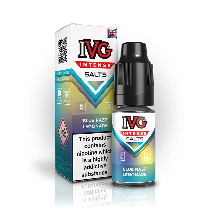 IVG Intense Nic Salt 10mg (BLUE RAZZ LEMONADE)