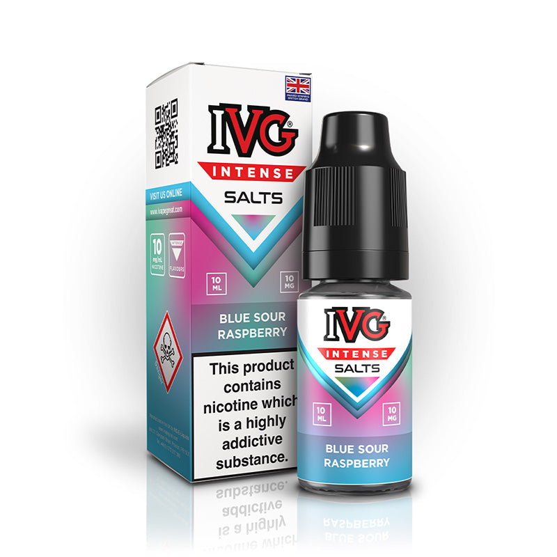 IVG Intense Nic Salt 10mg (BLUE SOUR RASPBERRY)